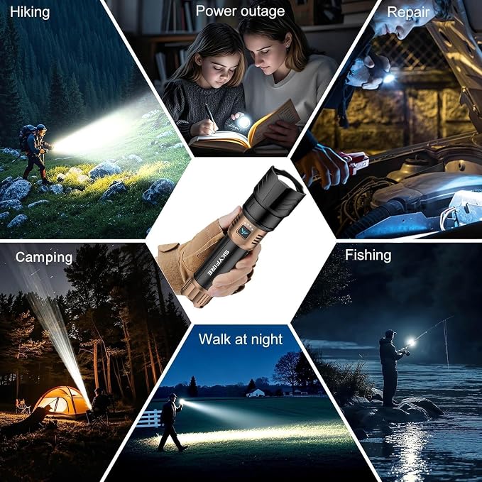 SKYFIRE LED Flashlights High Lumens - Image 8