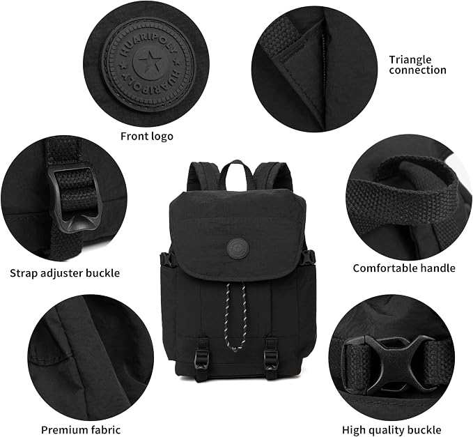 HUARIPOLY Outdoor Backpack Lightweight Waterproof Leisure Day Bag Multi - Image 4