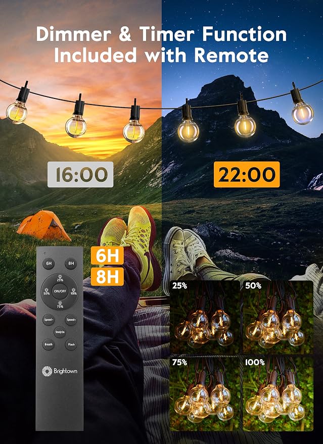 Brightown Outdoor String Lights - Image 6