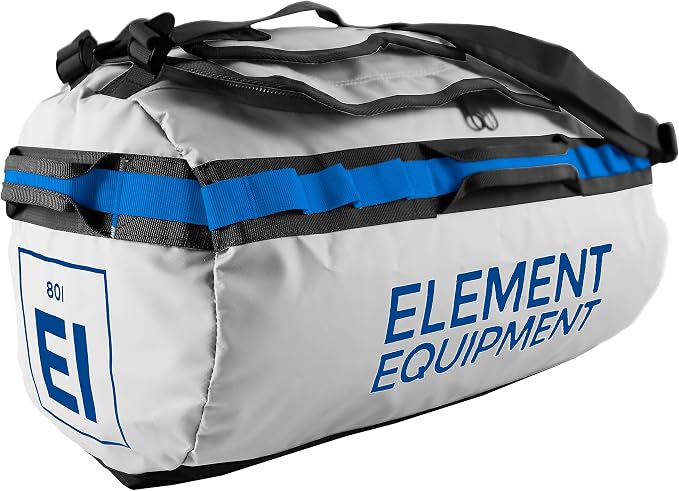 Element Equipment Trailhead Duffel Bag Shoulder Straps Waterproof Light by ElementEquipment
