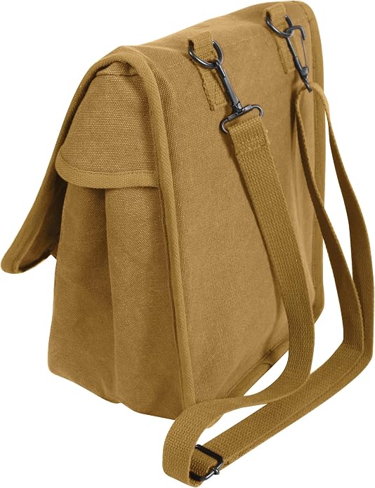 Rothco Canvas Map Case Shoulder Bag – Rugged Crossbody EDC Utility Storage - Image 4