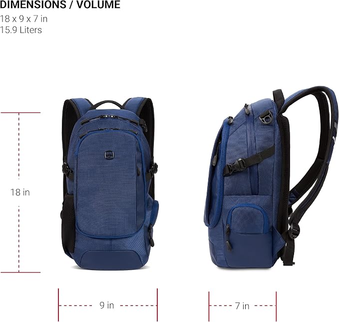 SwissGear 3598 Backpack, Narrow Daypack - Image 8