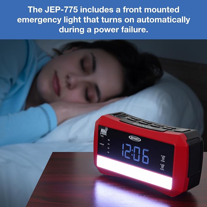 Digital AM/FM Weather Band Alarm Clock Radio - Image 5