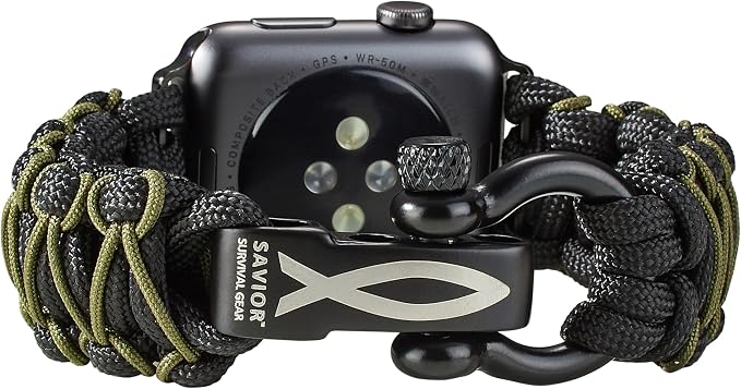 Savior Survival Gear Paracord Watch Band by SaviorSurvivalGear