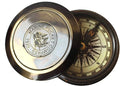 Marine Pocket Compass 1920 Vintage Brass Navigation Compass by collectiblesBuy