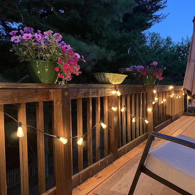 BLIATLUS 100FT Solar String Lights Outdoor Waterproof - Image 8