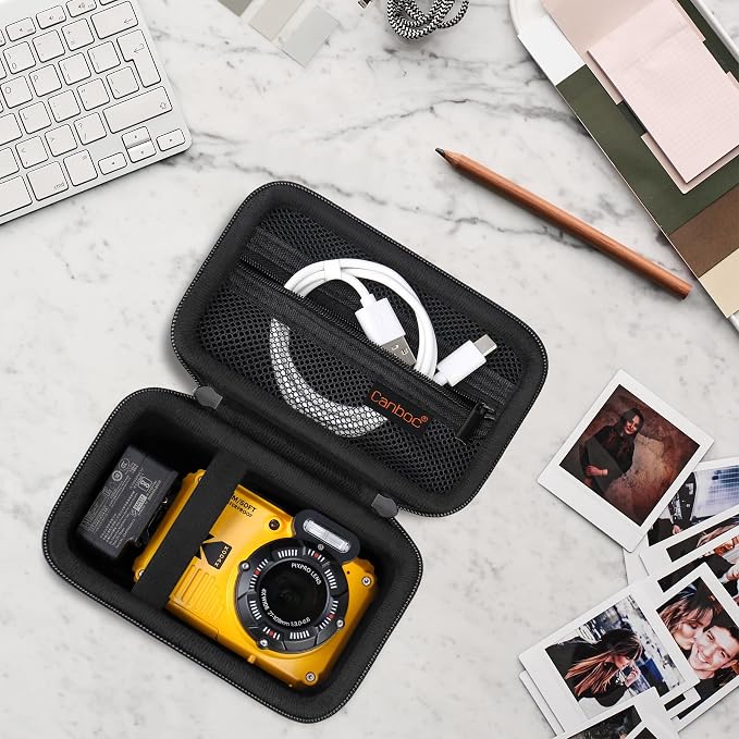 Canboc Carrying Case for Kodak PIXPRO WPZ2 Rugged Waterproof Digital Camera - Image 7