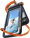 TORRAS IP68 Waterproof Phone Pouch Double Space, Floating Waterproof Phone Case by TORRAS