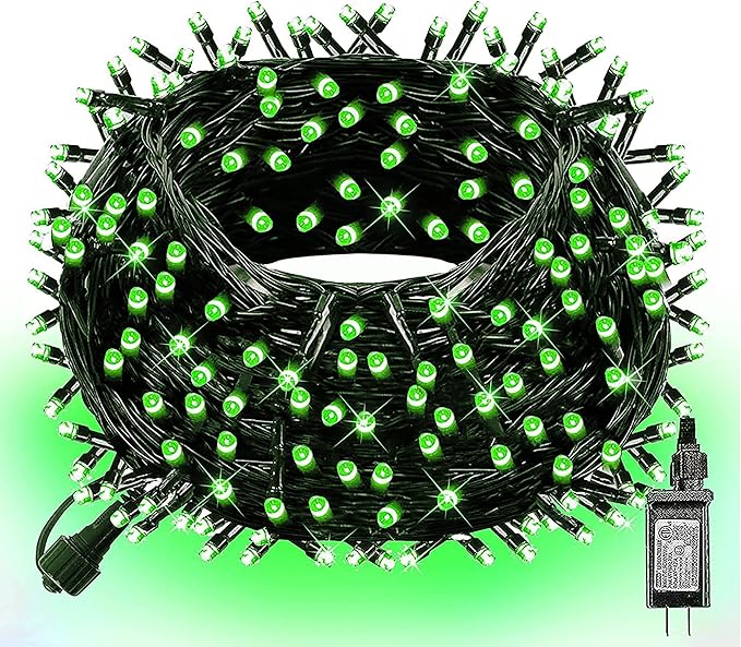 DAZZLE BRIGHT Christmas 300 LED String Lights, 100FT Connectable String Lights by DazzleBright