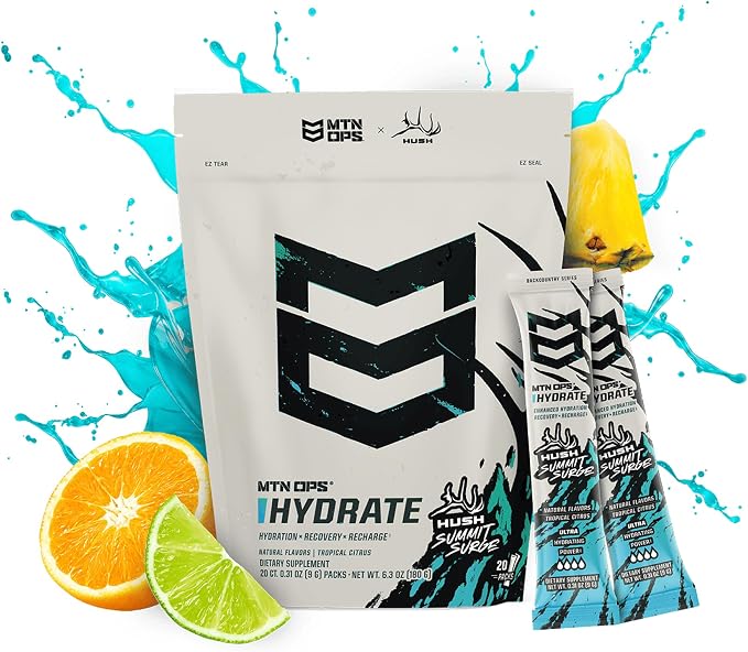 MTN OPS Hydrate Low Sugar Electrolyte Powder Drink Mix - Image 2