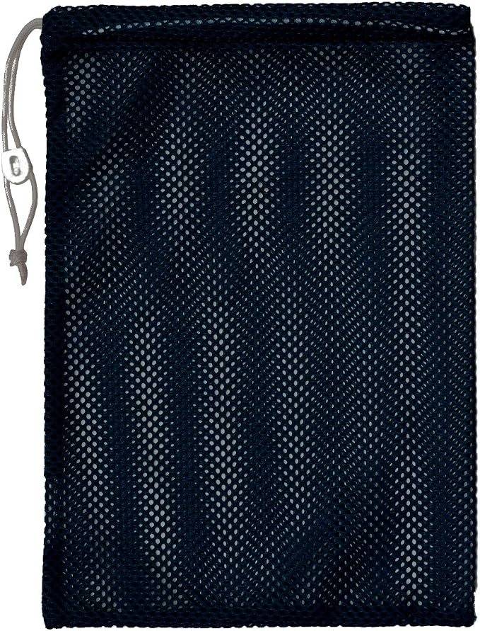 Champion Sports Mesh Equipment Bag – Heavy-Duty Nylon Drawstring Bag by ChampionSports