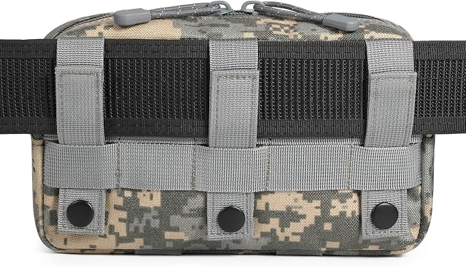 FRTKK Tactical Molle Admin Pouch Utility Laser Cut EDC Tool Pouch Bag - Image 2