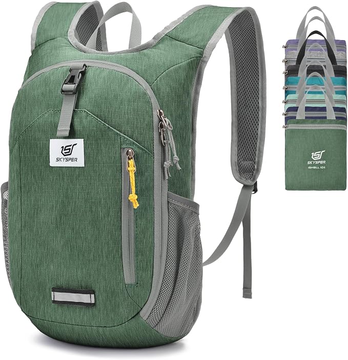 SKYSPER 10L Hiking Backpack Small Hiking Daypack Packable Lightweight Travel by SKYSPER