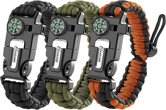 Paracord Survival Bracelet by NVioAsport