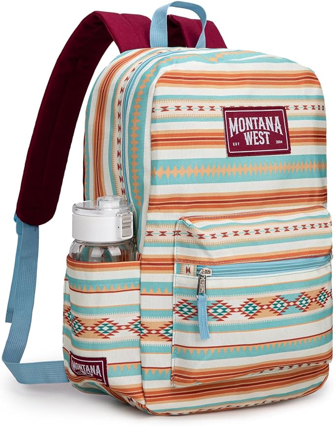 Montana West Backpack for Women Men 2 PCS Lightweight College Bookbags Casual - Image 3