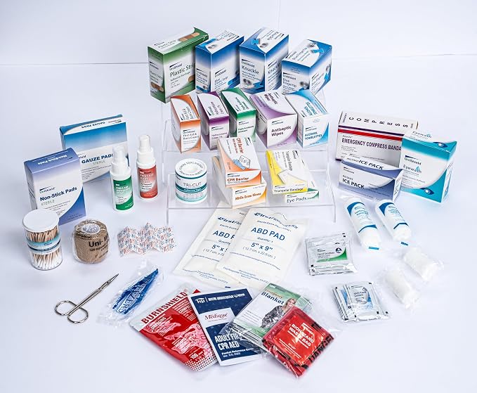 Class-A First Aid Refills Supplies Without Cabinet | Essential Medications by HomePage