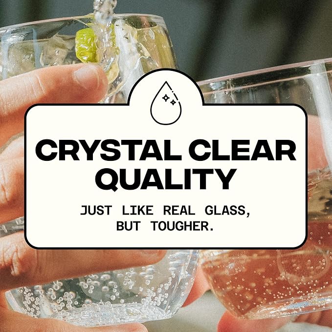 GOVINO Unbreakable Plastic Wine Glasses - Image 8
