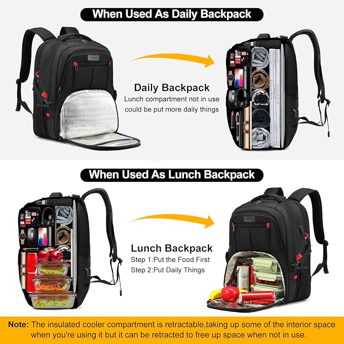 LOVEVOOK Travel Laptop Backpack - Image 3