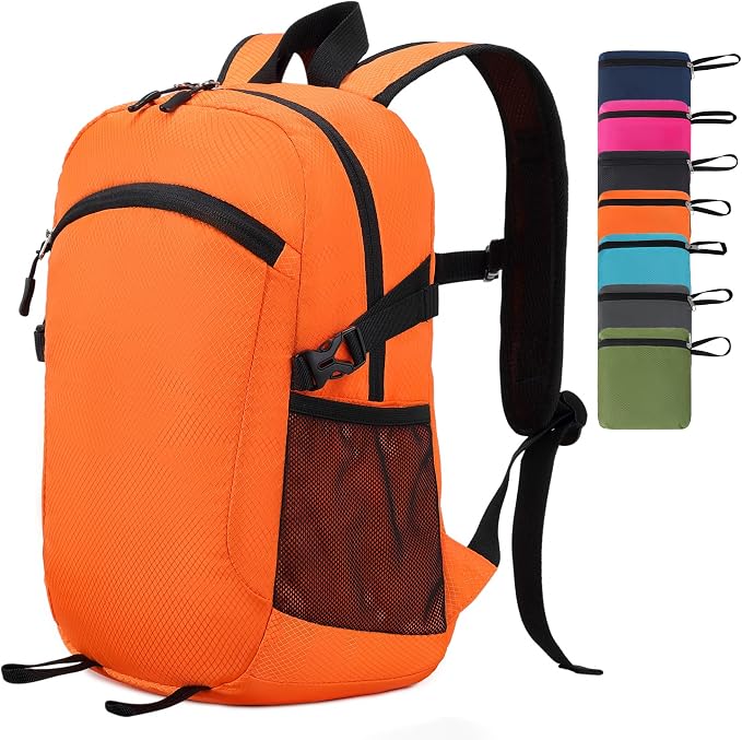 Lightweight Hiking Backpack 18L Packable Foldable Small Daypack Collapsible by Unknown