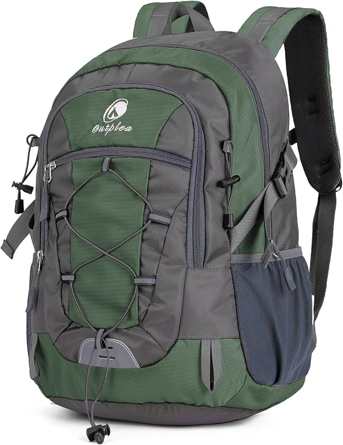 25L Small Hiking Backpack with Chest Strap by Outplea