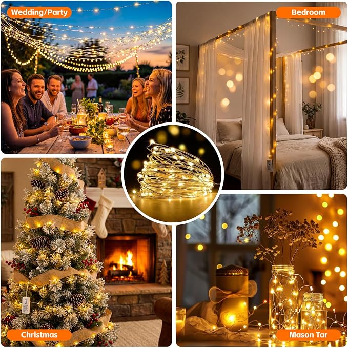 6 Pack Rechargeable Fairy Lights - Image 8