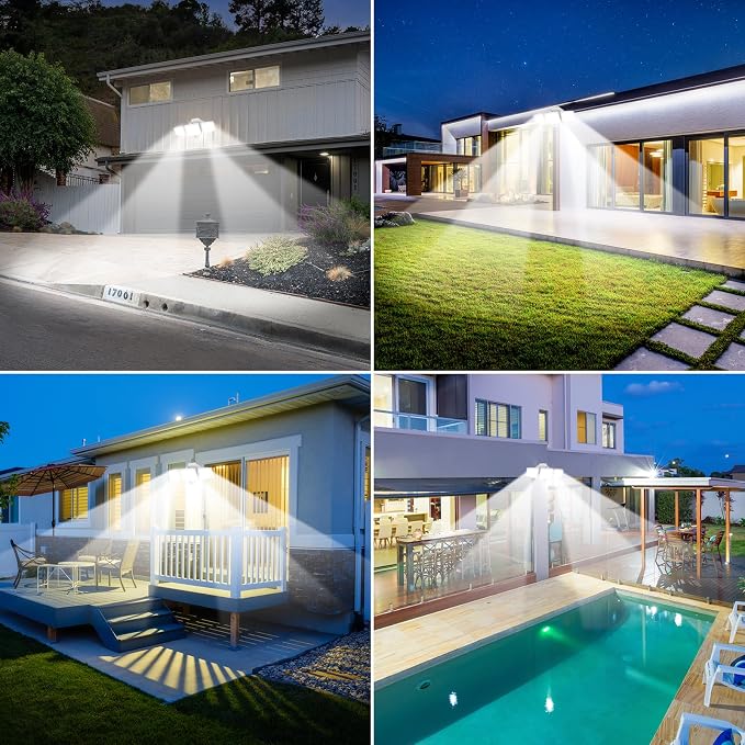 LED Security Lights Motion Sensor Outdoor Lights, 6500K Daylight, IP65 - Image 8