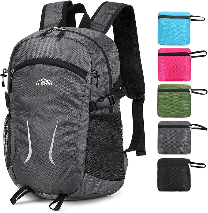 Small Hiking Backpack 35L Travel Lightweight Hiking Packable Daypack by SFIUYDS