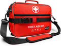 430 Piece First Aid Kit, Well-Organized Premium Waterproof Compact Trauma by THRIAID