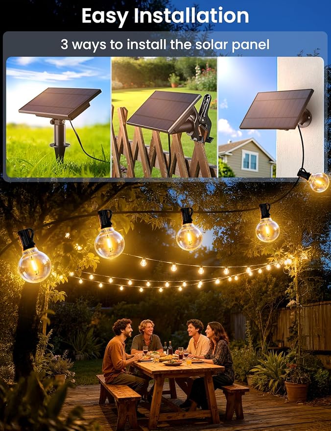 Brightever Solar String Lights Outdoor - Image 6