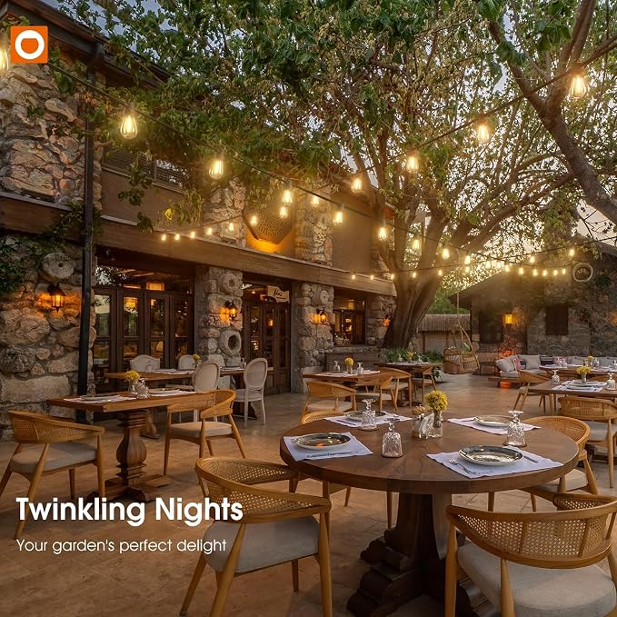 addlon 50FT Outdoor String Lights LED Waterproof Patio Lights - Image 7