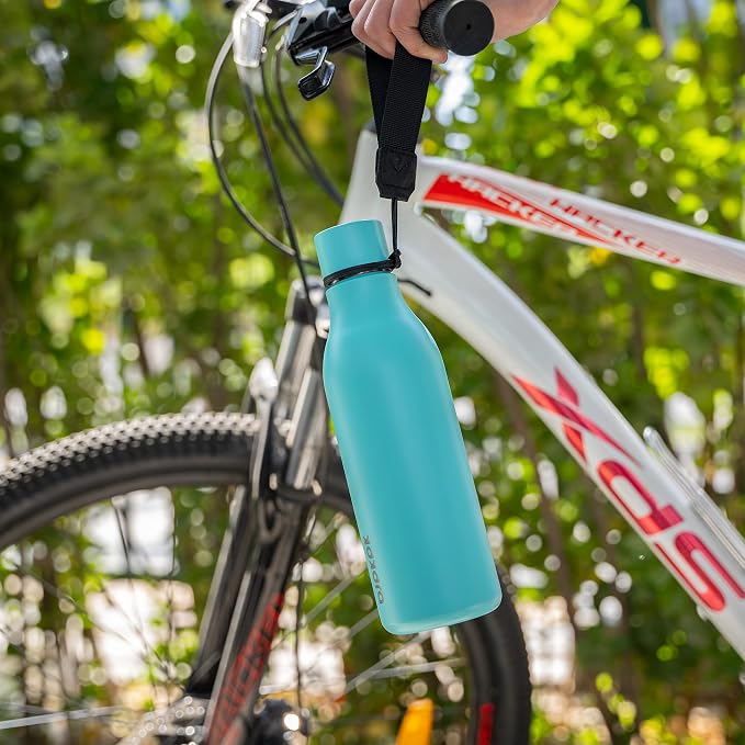 BJPKPK Insulated Water Bottles, 18 oz Stainless Steel Metal Water Bottle - Image 6