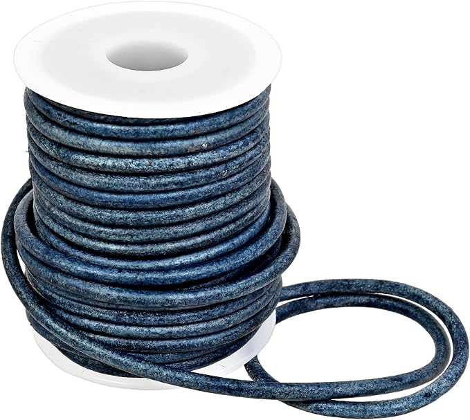 GENIQUE Real/Genuine Round Leather String Cord - Image 5