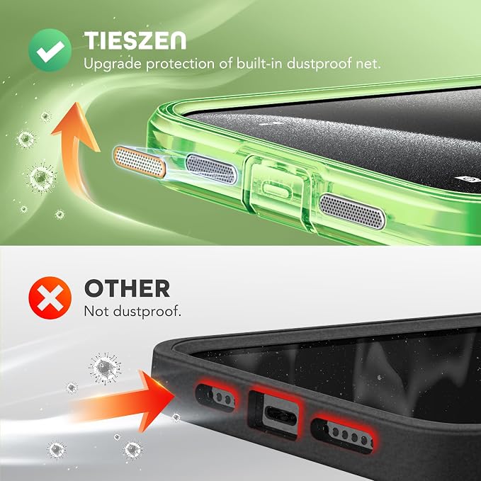 TIESZEN for iPhone 15 Pro Max Case, Compatible - Image 3