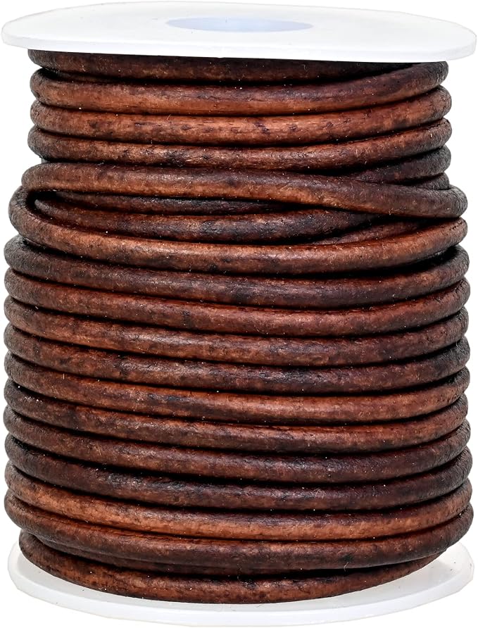 GENIQUE Real/Genuine Round Leather Cord - Image 2