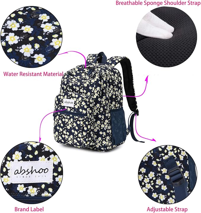abshoo Classical Basic Travel Backpack - Image 3