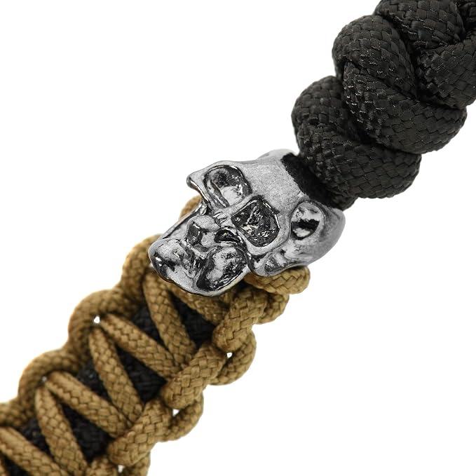 M-Tac Skull Knife Lanyard with Bead – Paracord Lanyard - Image 2