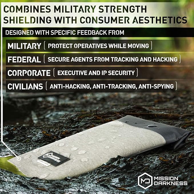 Mission Darkness Dry Shield Faraday Phone Sleeve // Slim Waterproof Dry Bag - Image 4