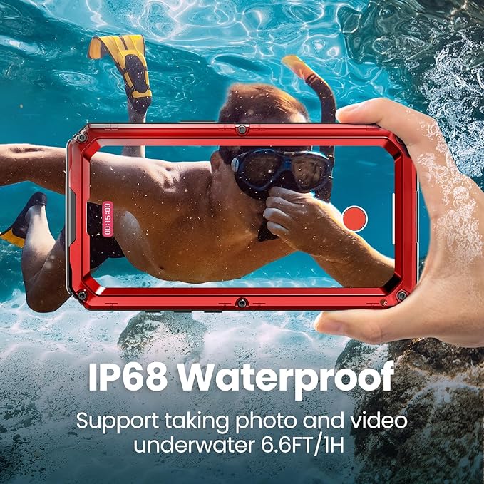 Mitywah Waterproof Case for iPhone 16e and for iPhone 17e, Shockproof Heavy - Image 3