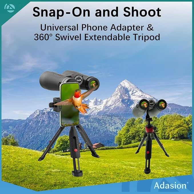 Adasion 15x56 UHD Binoculars for Adults High Powered - Image 5