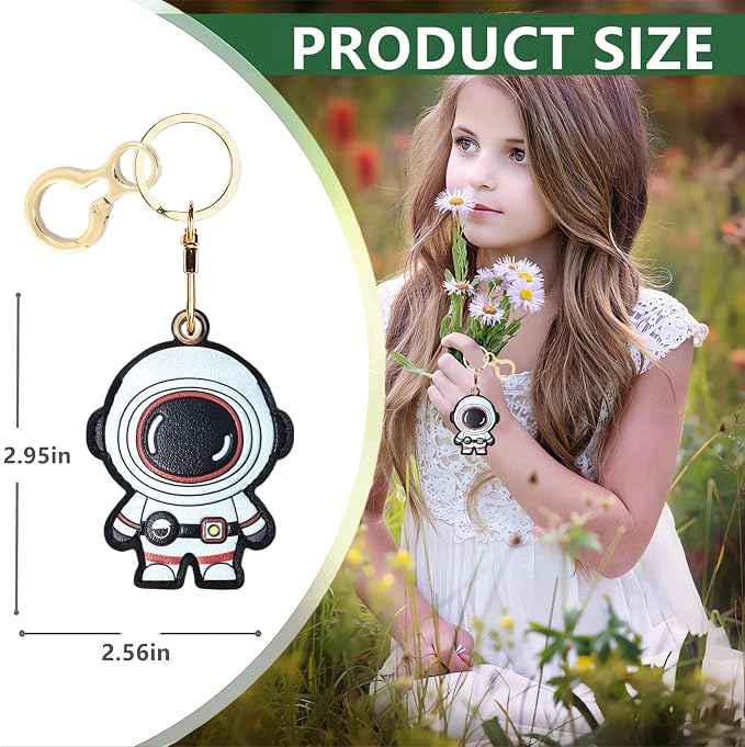 Leather Keychain Holder Case Compatible - Image 2