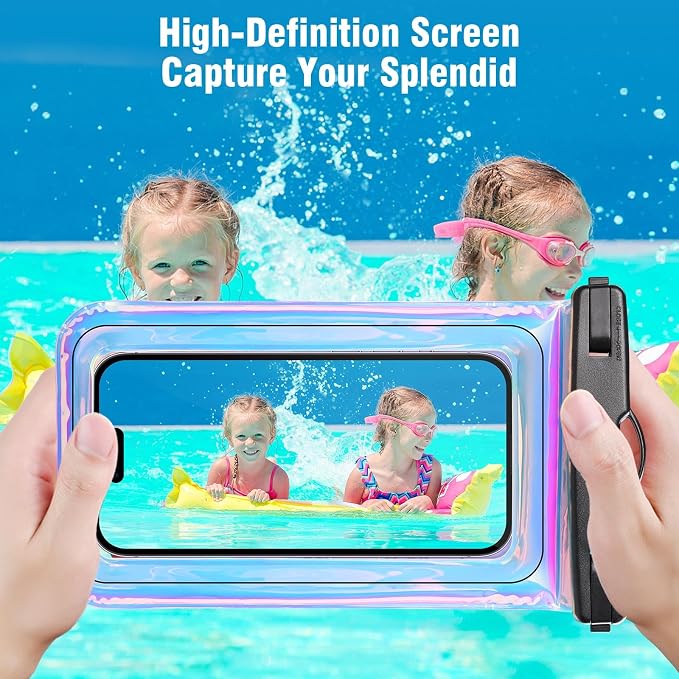 IP68 Large Floating Waterproof Phone Pouch, Water Proof Cell Phone Dry Bag - Image 2