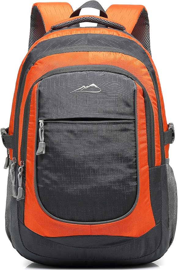 ProEtrade Backpack Bookbag for College Sturdy Travel Business Hiking Fit Laptop by PROETRADE
