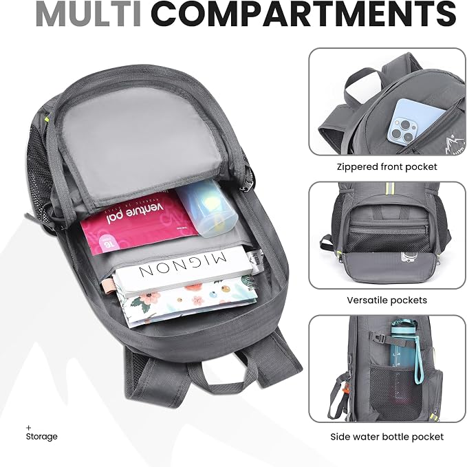 Venture Pal 35L Ultralight Lightweight Packable Foldable Travel Camping Hiking - Image 2