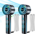 AaoLin 2pcs Portable Handheld Turbo Fan by AaoLin