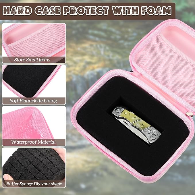 Relaxweex EVA Hard Case with Customizable Foam 7.1 x 4.7 x 3.1 Inch Protective - Image 3