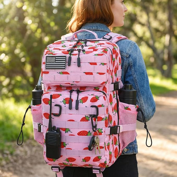 45L Tactical Backpack for Men Women, Military Assault Pack - Image 8