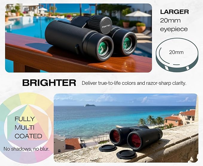 Hontry 10x42 Binoculars with IPX7 Waterproof Protection - Image 6