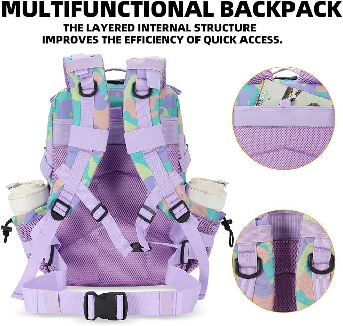 Lovelinks21 25L Tactical Military Backpack Small Travel Backpack - Image 3