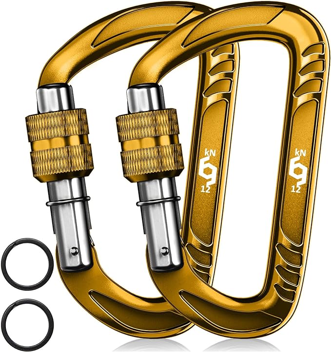 Rhino Produxs 12kN Heavy Duty Carabiner Clips, by Rhino+Produxs