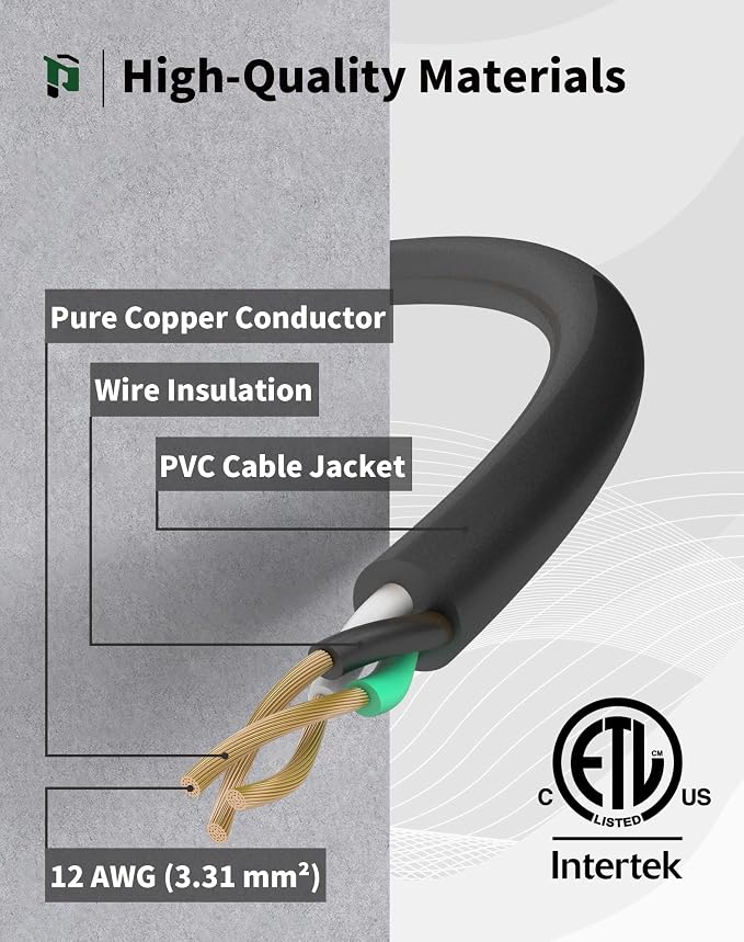50Ft 12/3 Outdoor Extension Cord - Image 3